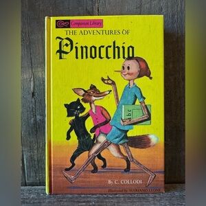 VINTAGE The Adventures of Pinocchio by C. Collodi - Companion Library Bo…